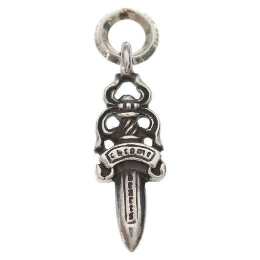 Chrome Hearts 5 Dagger 5 Charm Pendant Top Silver