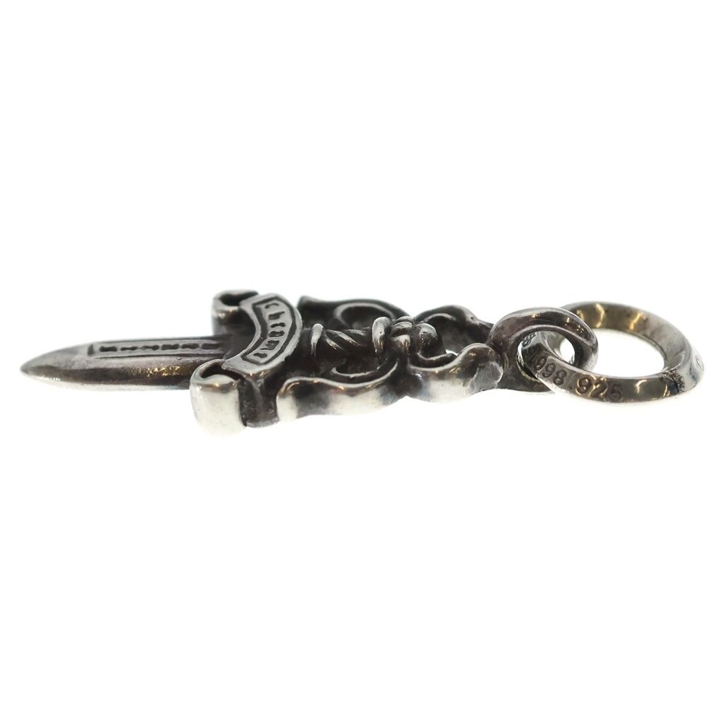 Chrome Hearts 5 Dagger 5 Charm Pendant Top Silver — view 3