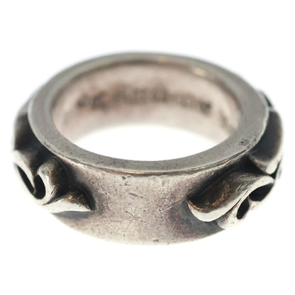 Chrome Hearts Dbl Narrow Vine Band Double Ring Silver — view 4