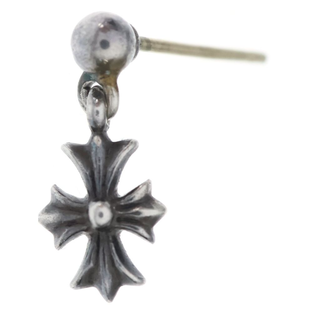Chrome Hearts Tny CH Pls Tiny CH Plus Drop Earring Silver