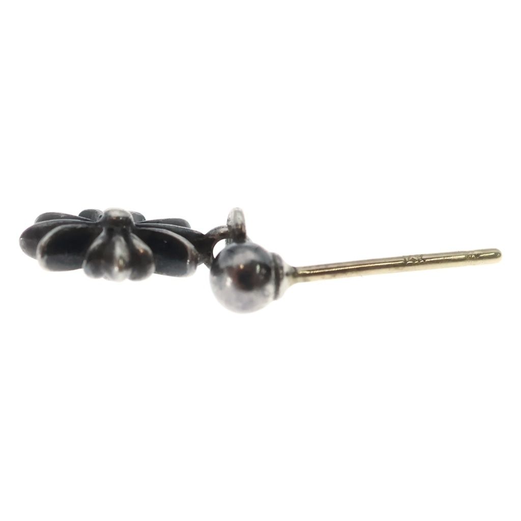 Chrome Hearts Tny CH Pls Tiny CH Plus Drop Earring Silver — view 3