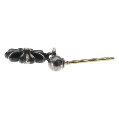 Chrome Hearts Tny CH Pls Tiny CH Plus Drop Earring Silver — view 3