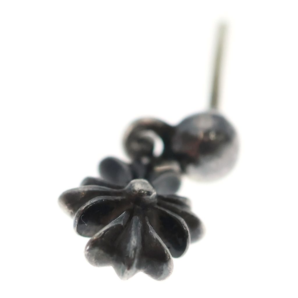 Chrome Hearts Tny CH Pls Tiny CH Plus Drop Earring Silver — view 5