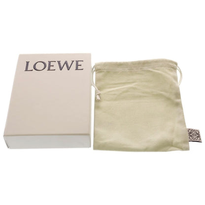 Loewe Anagram Logo Plate Trifold Leather Compact Wallet Bifold Beige — view 6