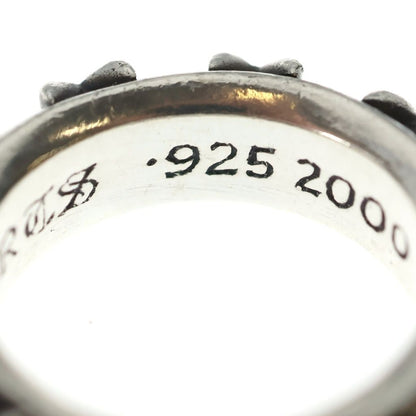 Chrome Hearts Star Band Silver Ring — view 6