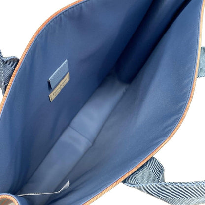 Gucci Tote Children's Blue Pink Multi Peter Rabbit Border — view 7