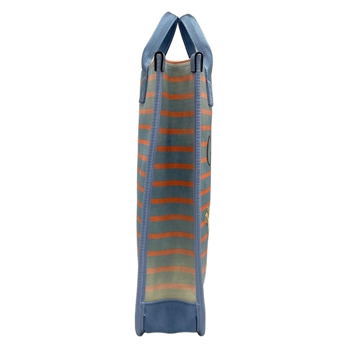 Gucci Tote Children's Blue Pink Multi Peter Rabbit Border — view 2