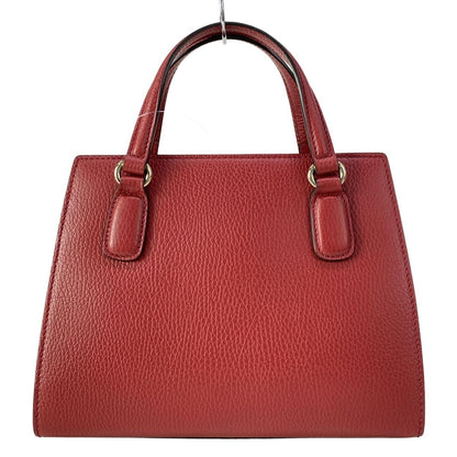 Gucci Handbag Soho Red Leather — view 3