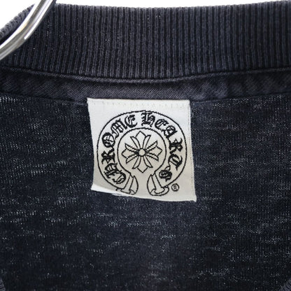 Chrome Hearts Vintage Dagger Logo Tee Print Long Sleeve T-Shirt Black — view 7