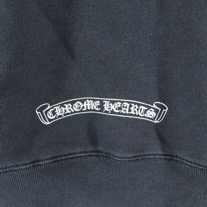 Chrome Hearts Sweatshirt Plvr Back Arch Logo Sleeve Floral Gray — view 6