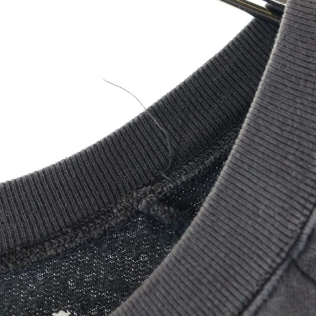 Chrome Hearts Sweatshirt Plvr Back Arch Logo Sleeve Floral Gray — view 5