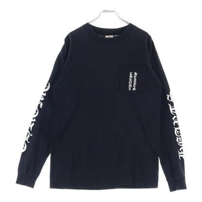 Chrome Hearts Vintage CH Scroll Logo Tee Arm Print Long Sleeve Top T-Shirt — view 2