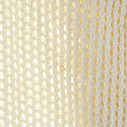 Prada Shaw Tosuri Di Short Sleeve Mesh Knittingknit Shirt Ivory — view 5