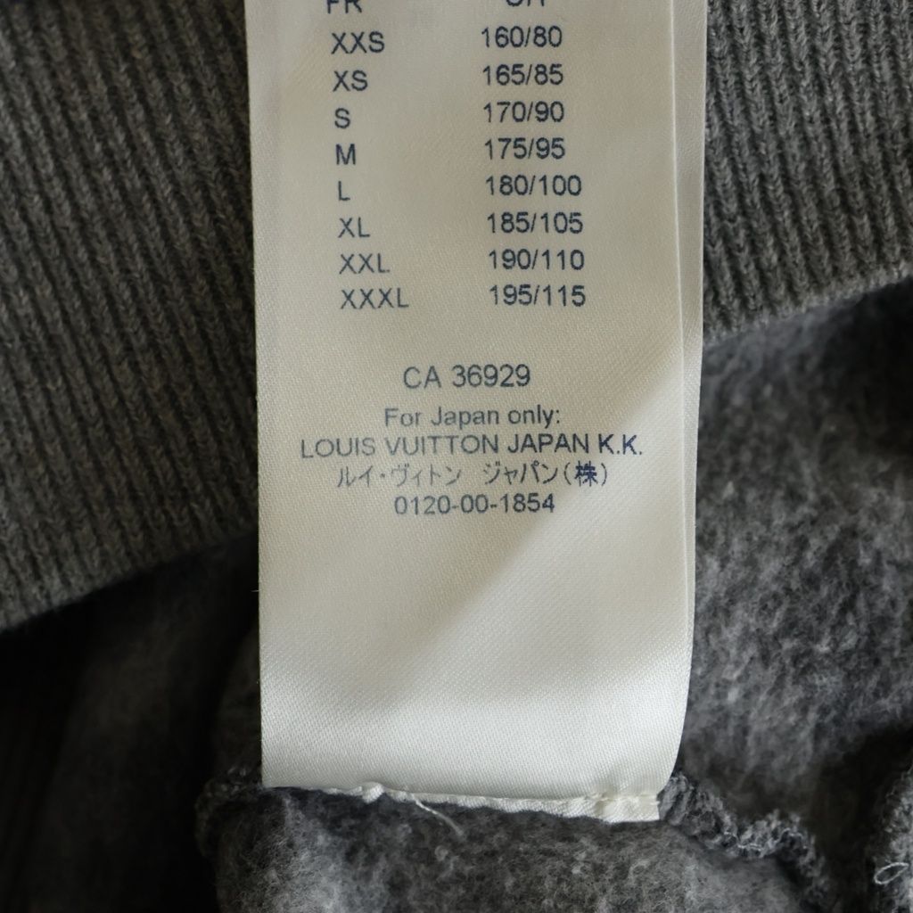 Louis Vuitton Nba Player Jacquard Sweatshirt Shirt Znh Gray — view 8