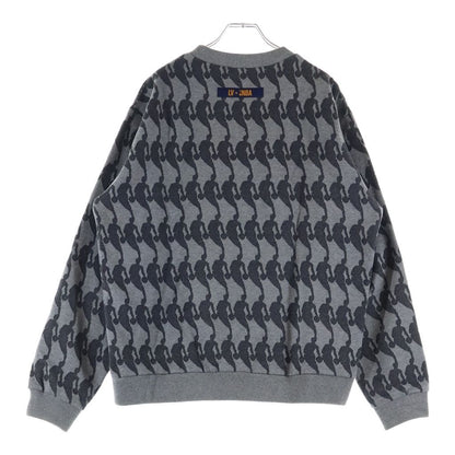 Louis Vuitton Nba Player Jacquard Sweatshirt Shirt Znh Gray — view 2