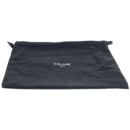 Celine Monochrome Che dbag White Leather Gold Handbag — view 6