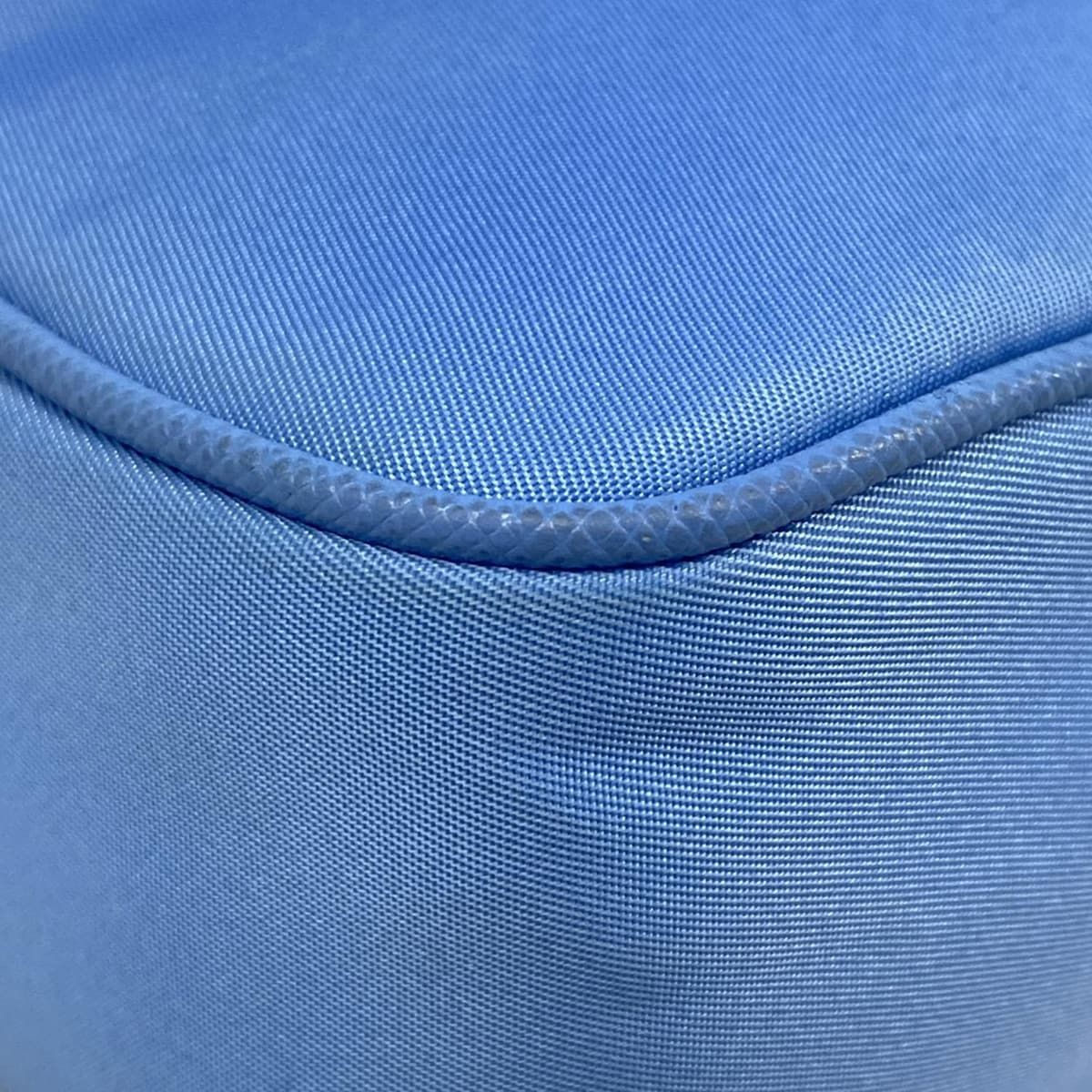 Prada Shoulder Bag Blue Chain Edition with Removable Strap — view 6