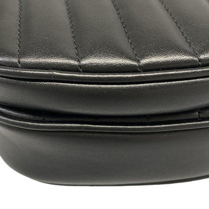 Gucci Shoulder Bag Interlocking Mini Heart Bag Black Quilted Detachable Strap — view 6