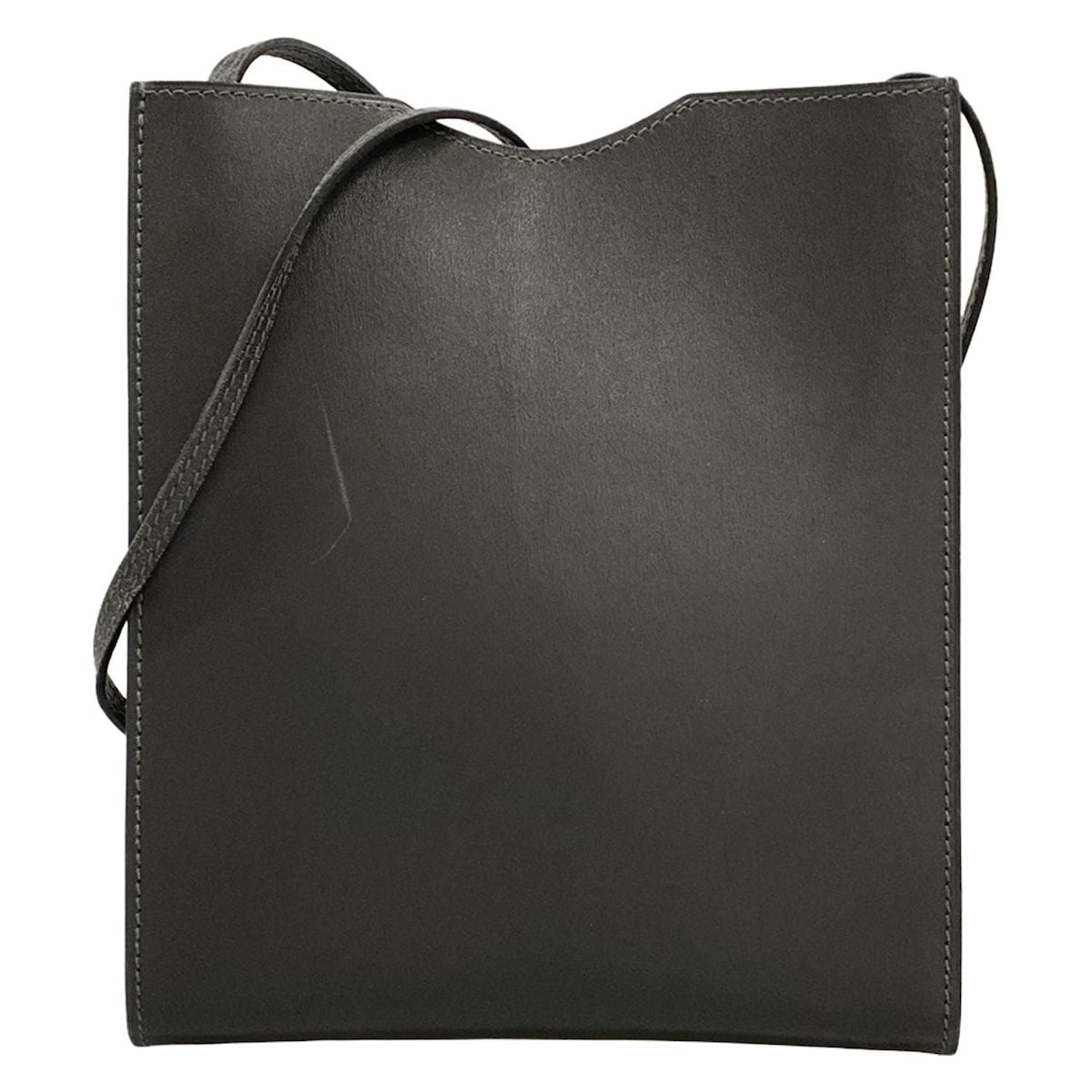 Hermes Shoulder Bag Onimetou Dark Gray
