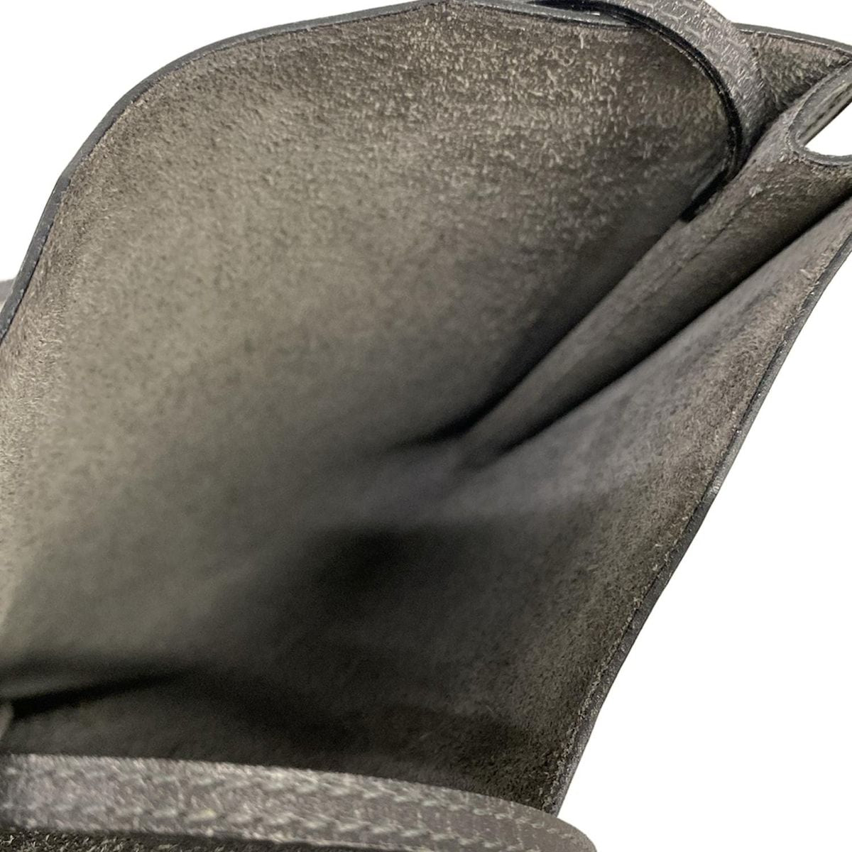 Hermes Shoulder Bag Onimetou Dark Gray — view 7