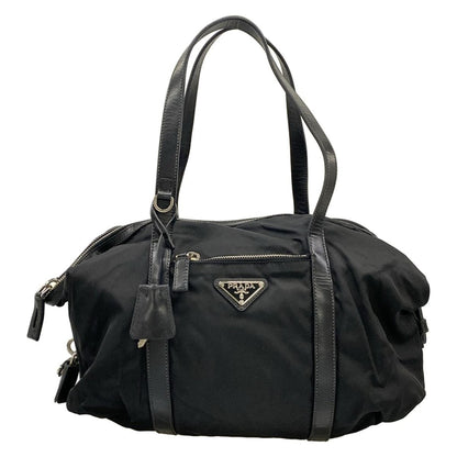 Prada Shoulder Bag Black Leather