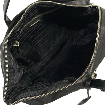 Prada Shoulder Bag Black Leather — view 7