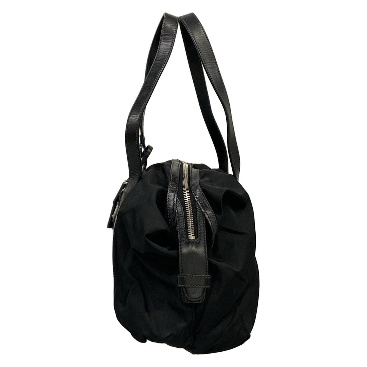 Prada Shoulder Bag Black Leather — view 4