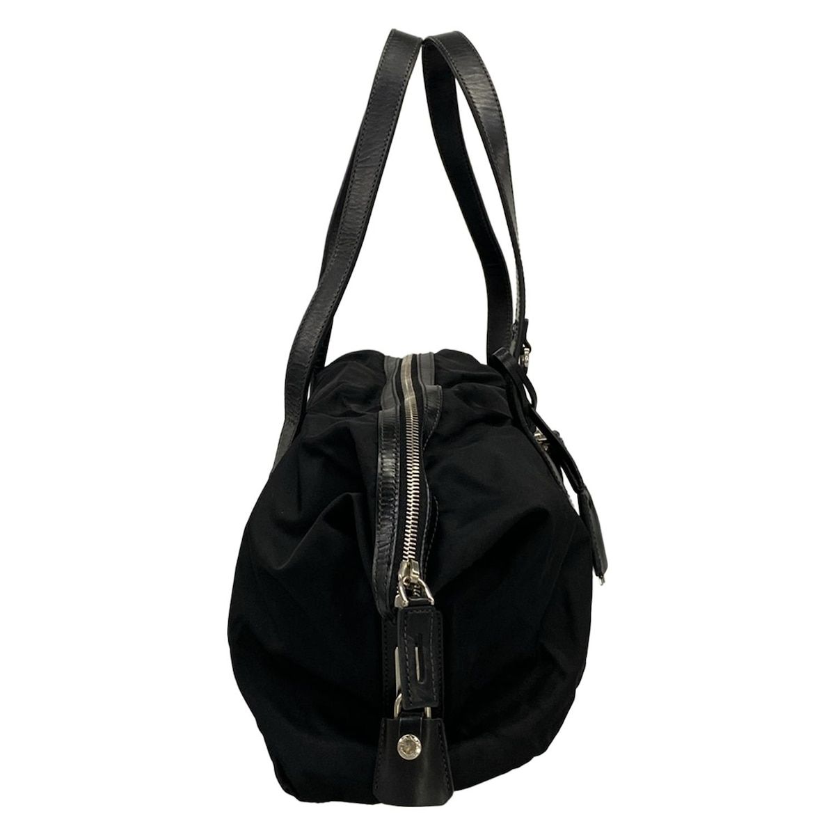 Prada Shoulder Bag Black Leather — view 2
