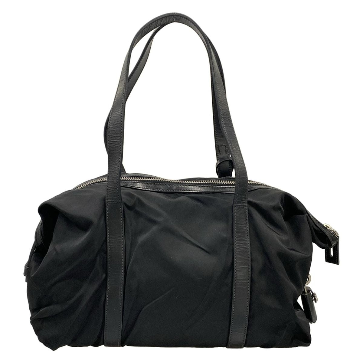 Prada Shoulder Bag Black Leather — view 3