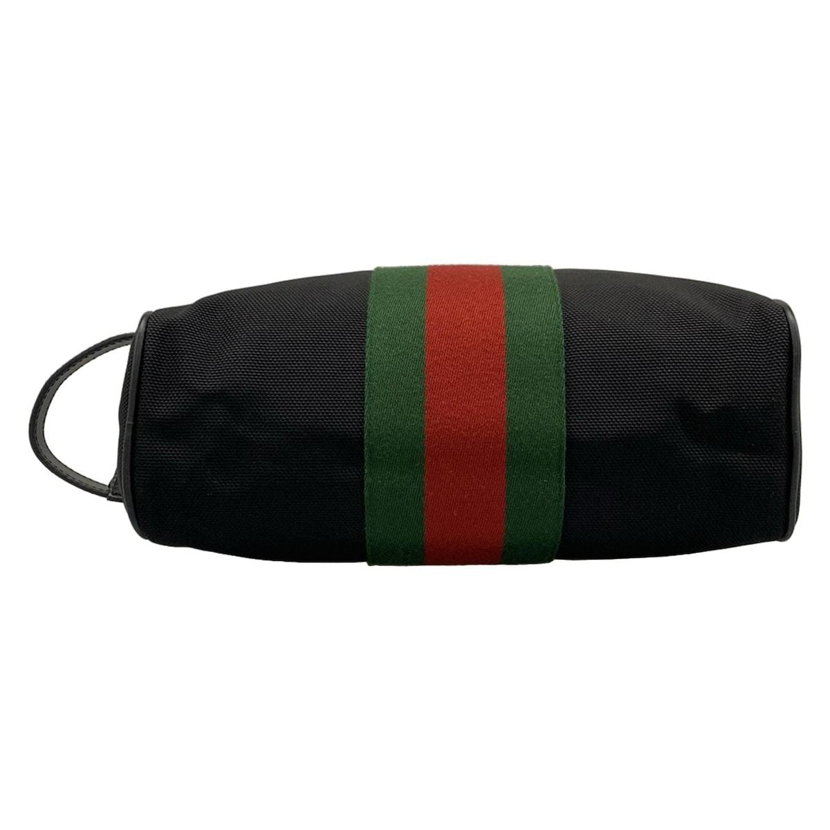 Gucci Second Bag Sherry Black Red Green Leather — view 5
