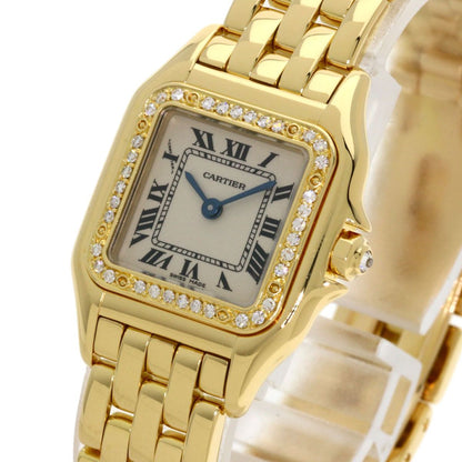 Cartier Panthere SM Aftermarket Diamond Watch 18k Yellow Gold — view 3