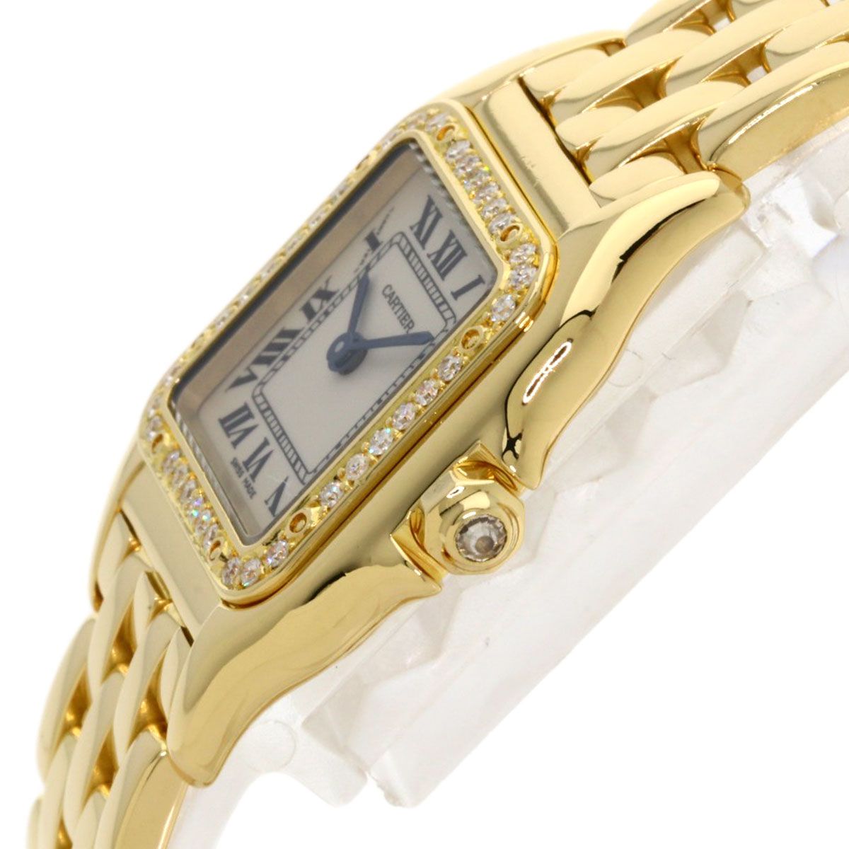 Cartier Panthere SM Aftermarket Diamond Watch 18k Yellow Gold — view 5