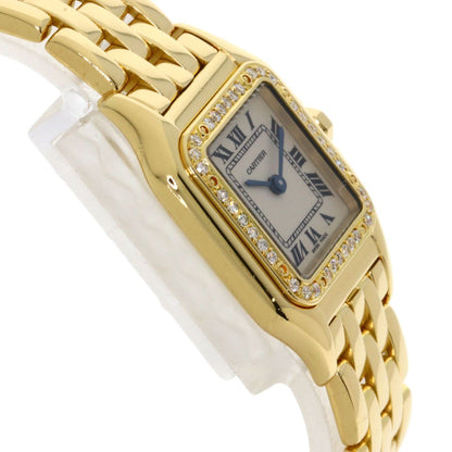 Cartier Panthere SM Aftermarket Diamond Watch 18k Yellow Gold — view 6