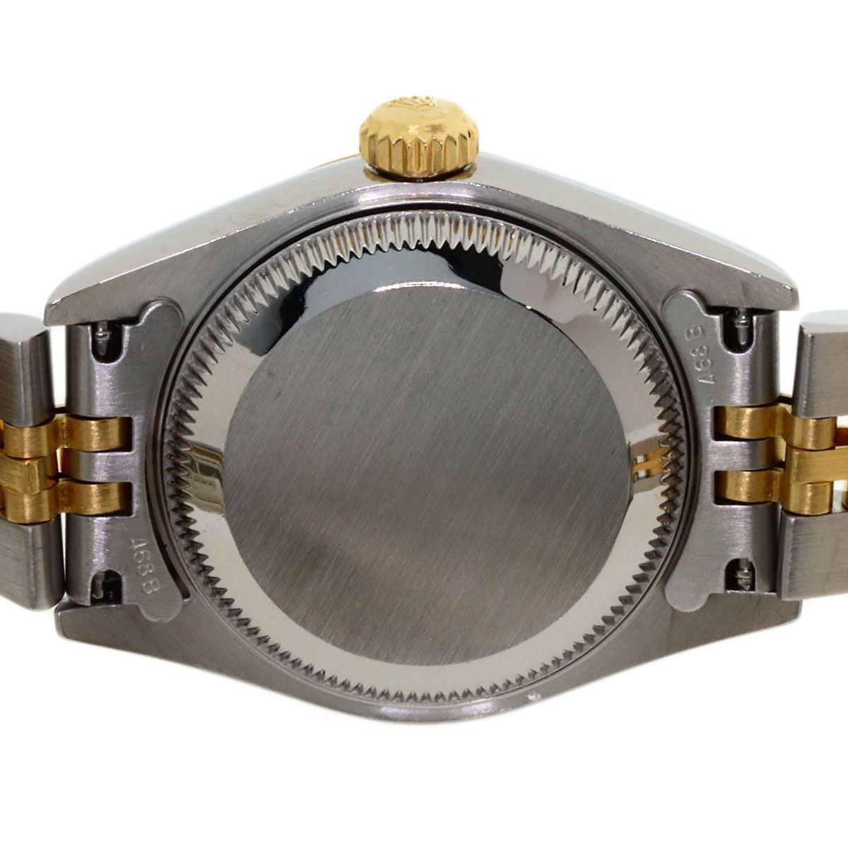 Rolex Datejust Diamond Watch SS Yellow Gold 18k — view 7