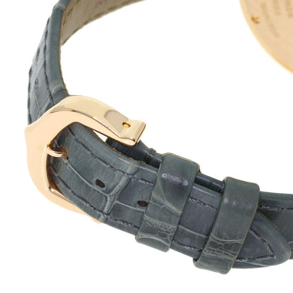 Cartier Miss Pasha Bezel Diamond Watch 18k Pink Gold Leather — view 8