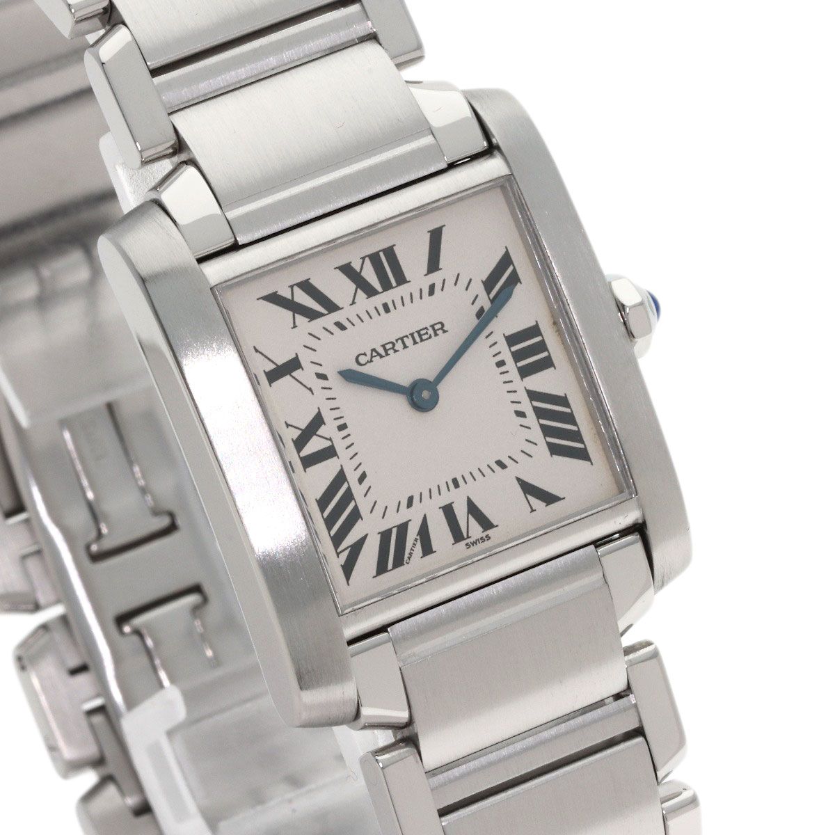 Cartier Tank Francaise Watch SS Boys — view 4