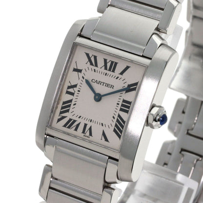 Cartier Tank Francaise Watch SS Boys — view 3
