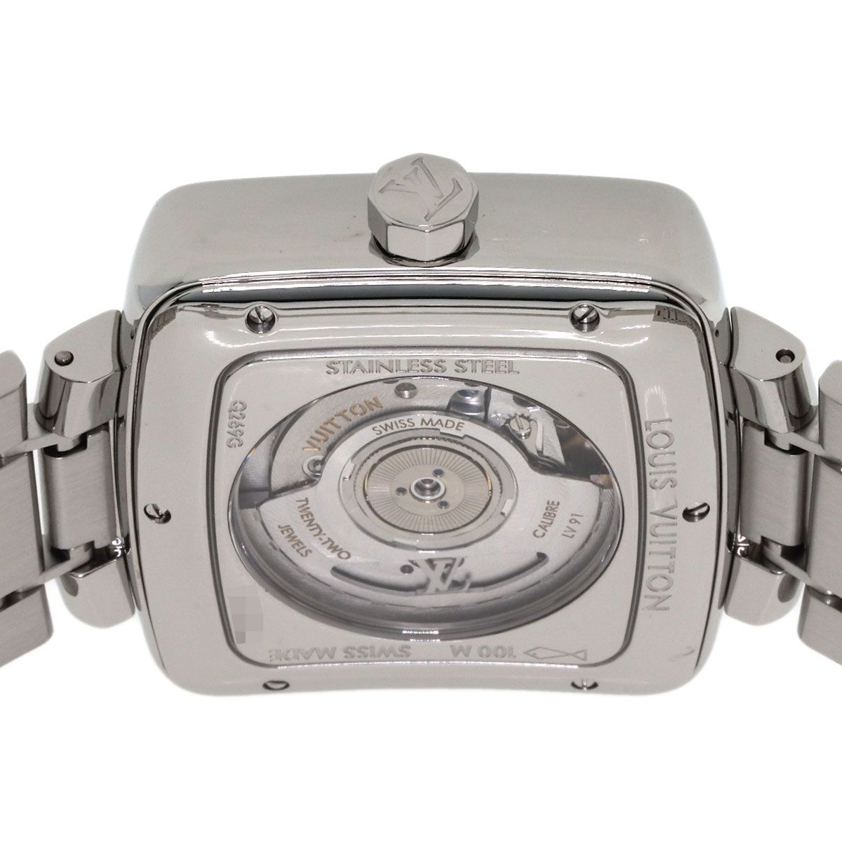 Louis Vuitton Speedy Power Reserve Watch SS — view 7