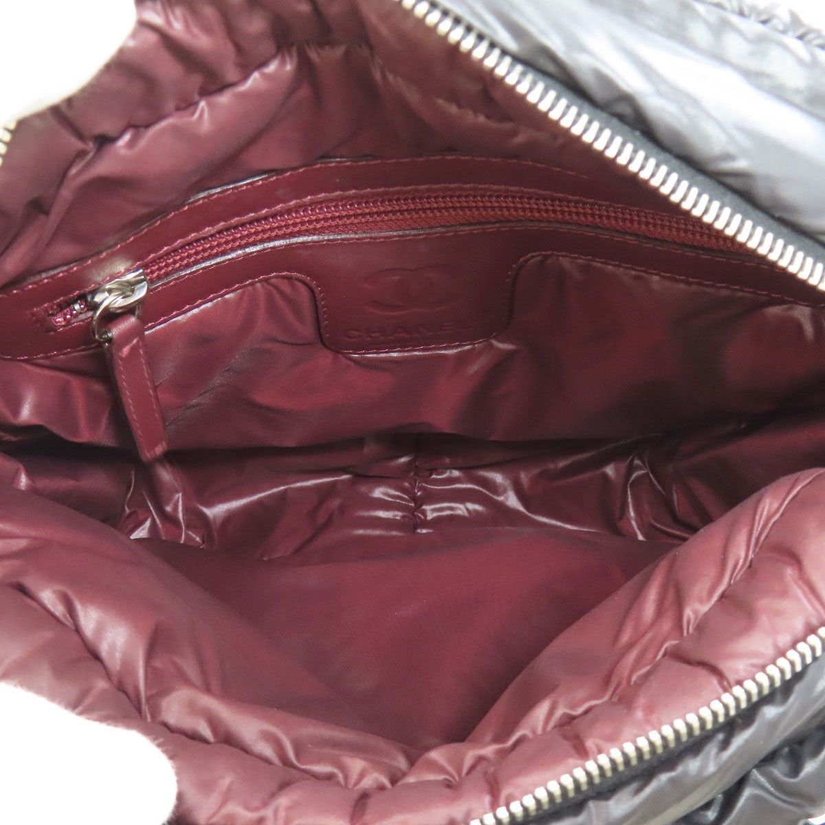 Chanel Coco Cocoon Shoulder Bag Nylon — view 5