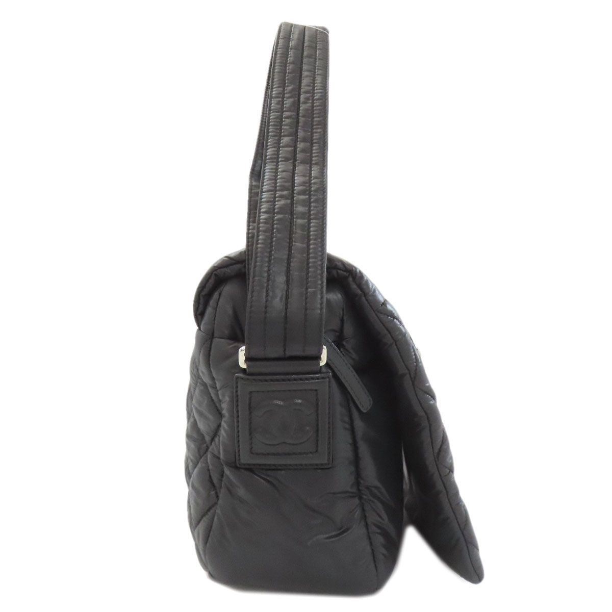 Chanel Coco Cocoon Shoulder Bag Nylon — view 3