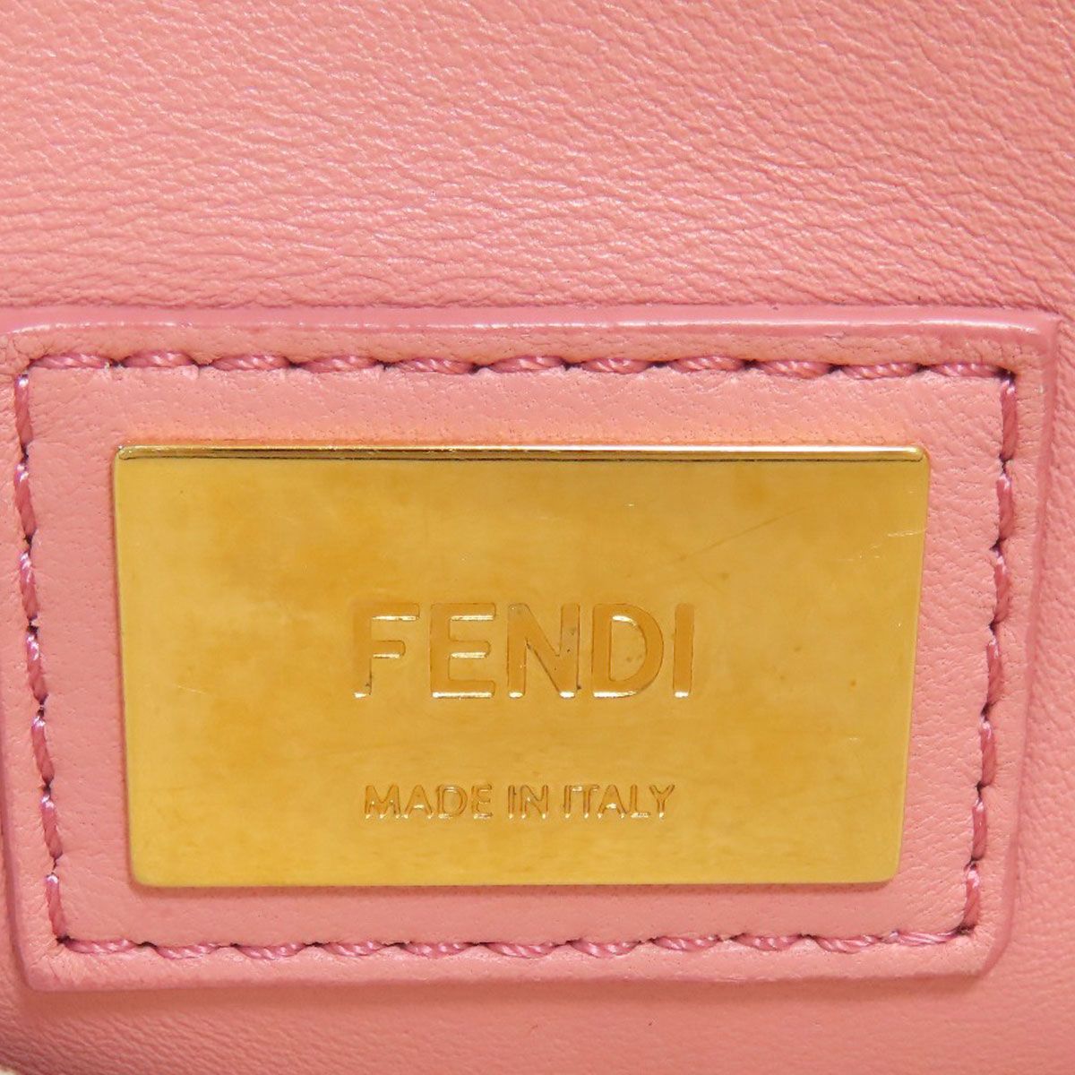 Fendi Peekaboo 2-Way Handbag Calf — view 7