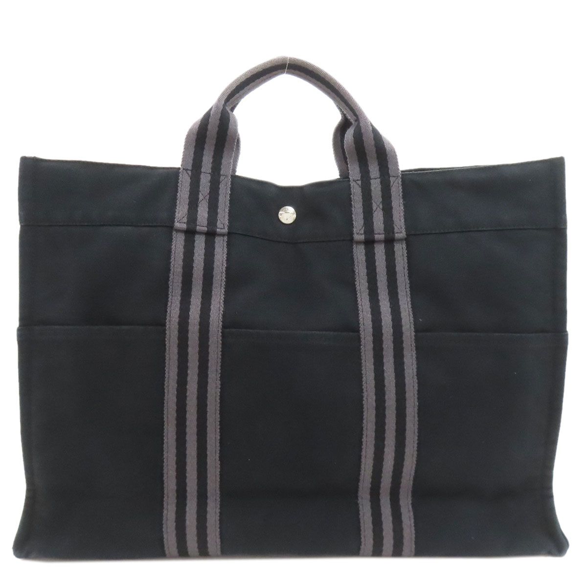 Hermes Sac Fourre Tout MM Handbag Canvas