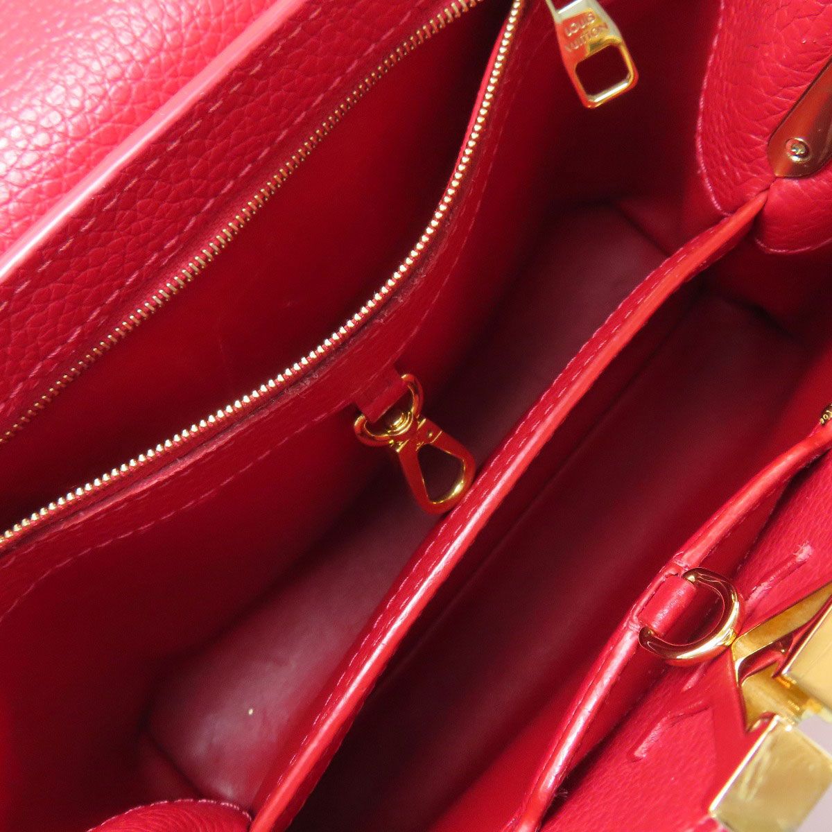 Louis Vuitton Capucines BB Handbag Taurillon Leather — view 5