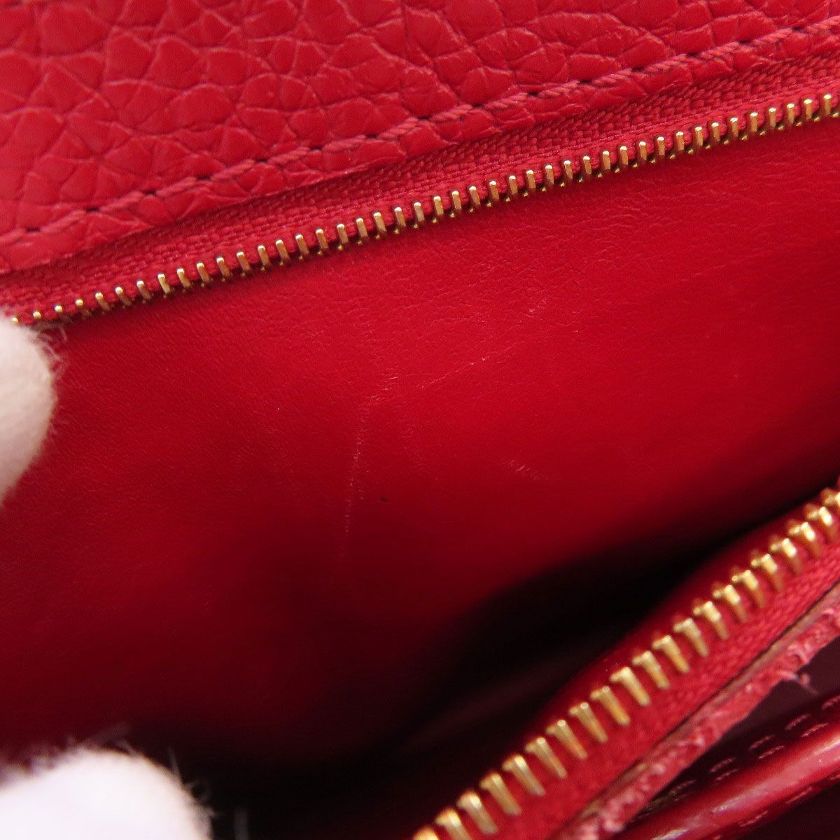 Louis Vuitton Capucines BB Handbag Taurillon Leather — view 9