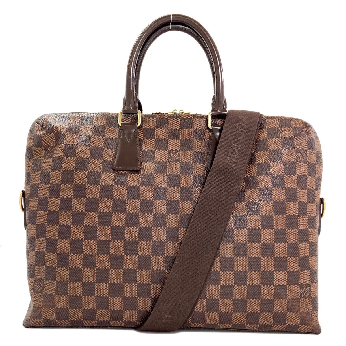 Louis Vuitton Porto Document Joule Business Bag Damier Canvas