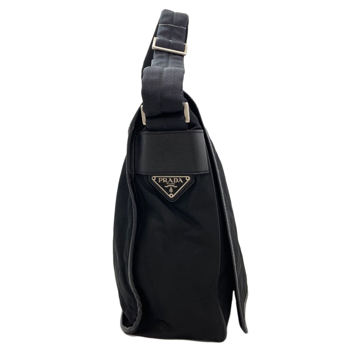 Prada Logo Shoulder Bag Nylon — view 3