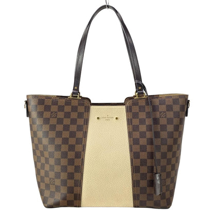 Louis Vuitton Tote Damier Jersey Cles Leather