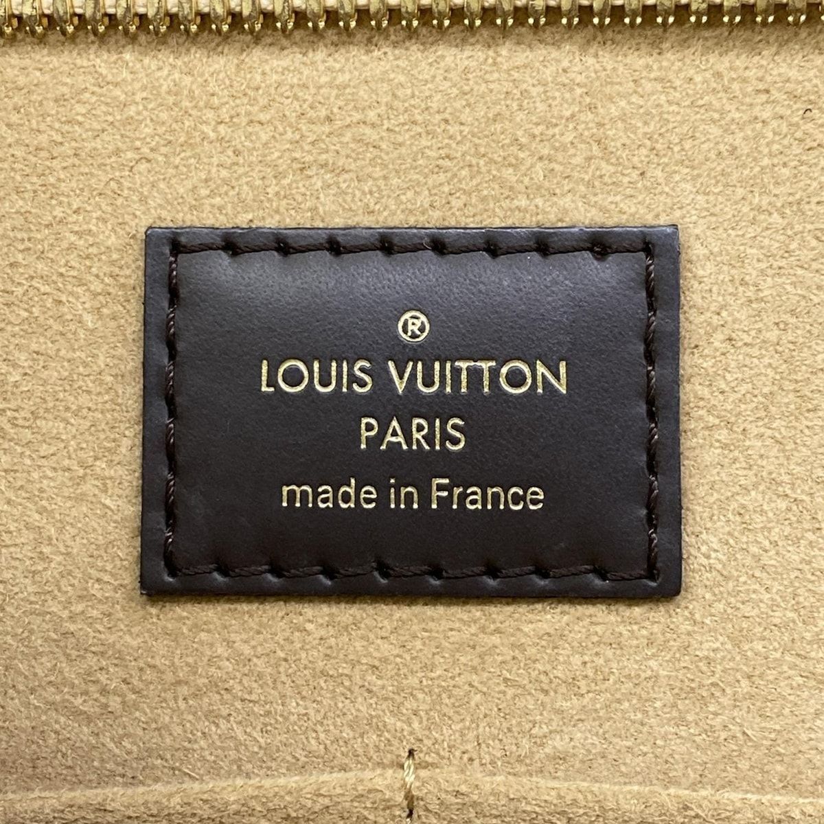 Louis Vuitton Tote Damier Jersey Cles Leather — view 9