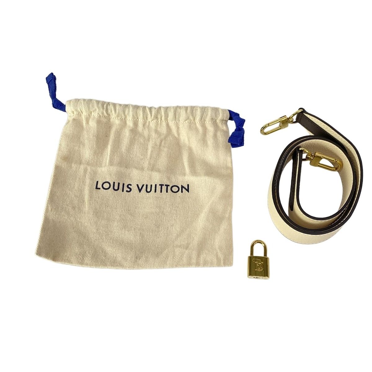 Louis Vuitton Tote Damier Jersey Cles Leather — view 8