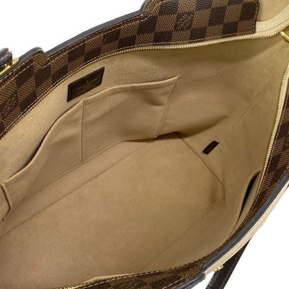 Louis Vuitton Tote Damier Jersey Cles Leather — view 7